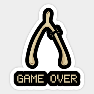 Game Over Sticker